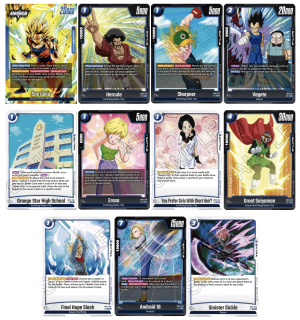 Fusion World - Deck Goku Azul: Base (25 cartas)